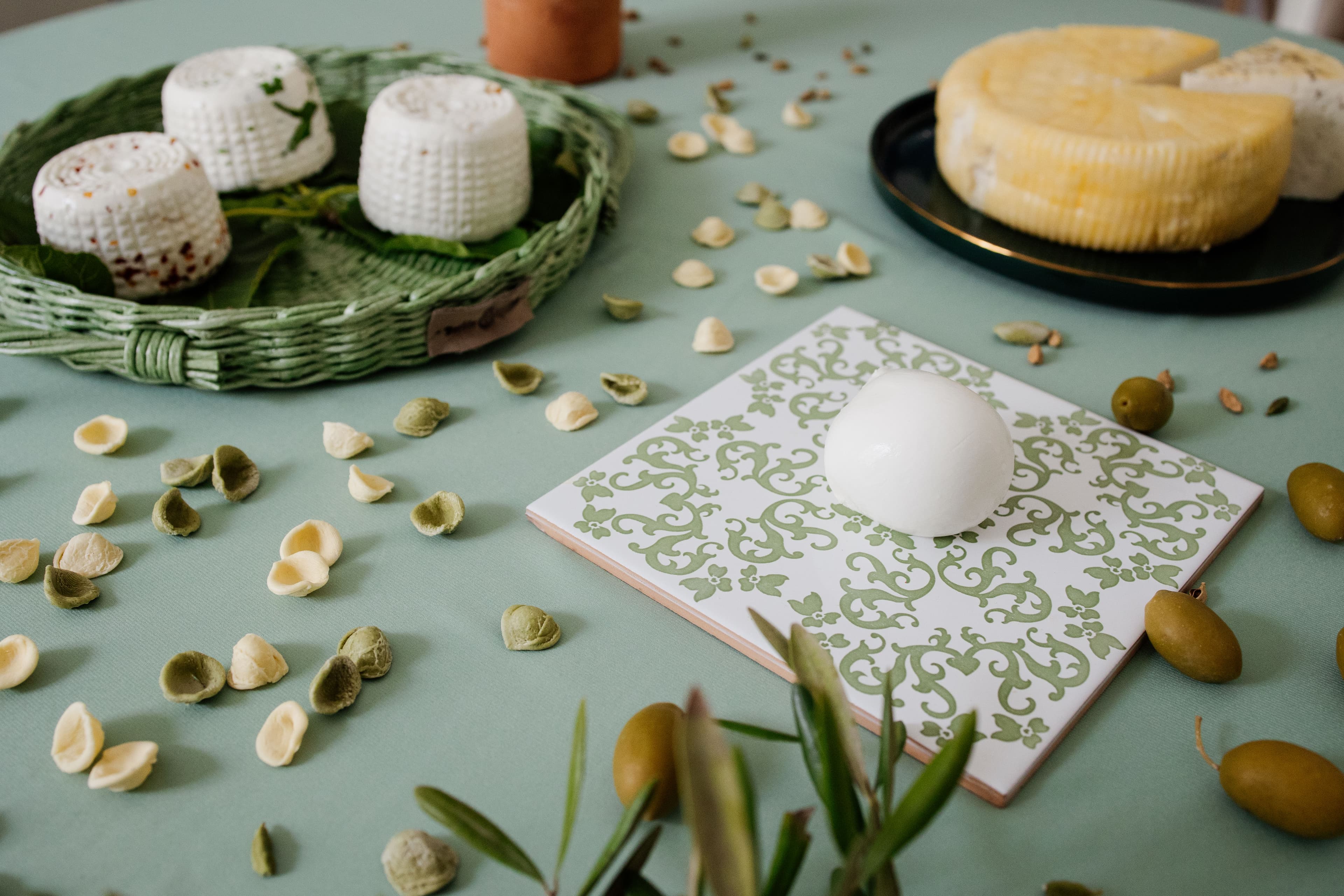 Mozzarella fresca appena fatta